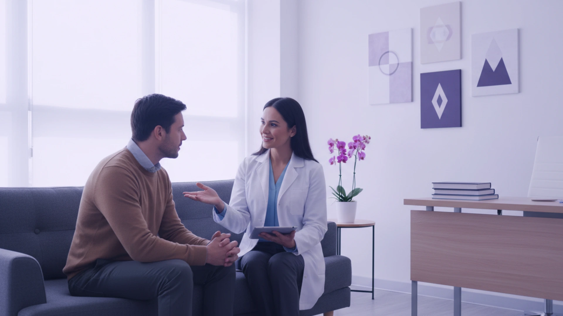 Evaluare medicală de psihiatrie în cabinet