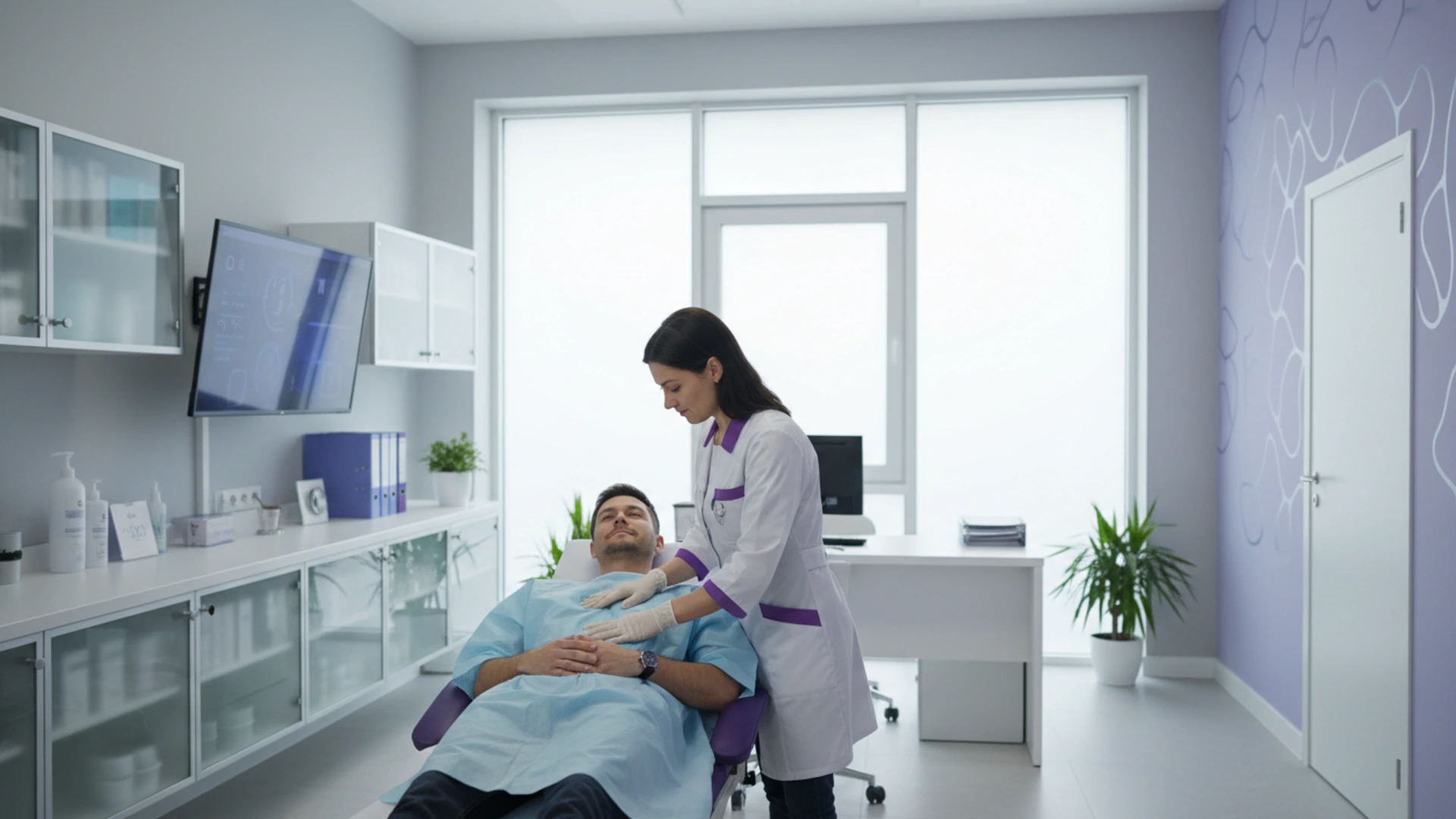 Evaluare medicală de urologie în cabinet